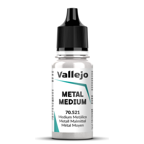 Vallejo Auxiliares 70.521 Metal Medium, 18 ml